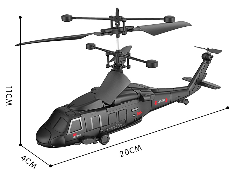 CH038-35CH-Tail-Lock-Gyroskop-LED-Licht-Militaumlr-RC-Hubschrauber-RTF-1978654-8